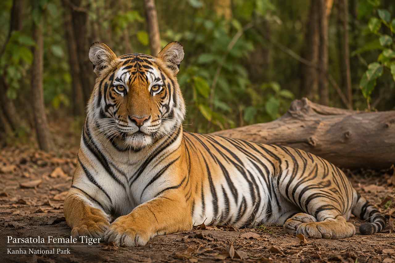 Parsatola Female Tiger – Kanha National Park