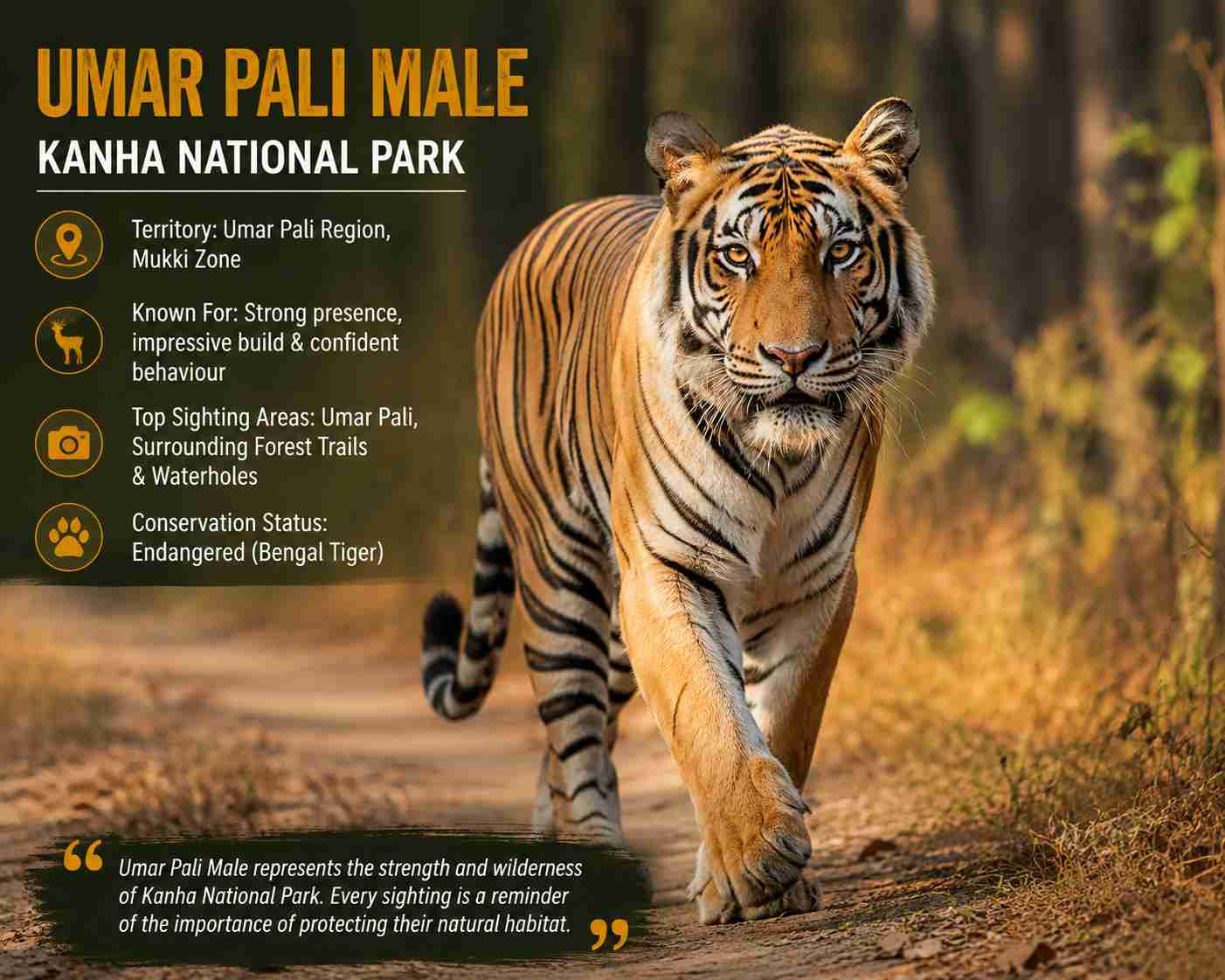 Umar Pali Tiger Make Kanha
